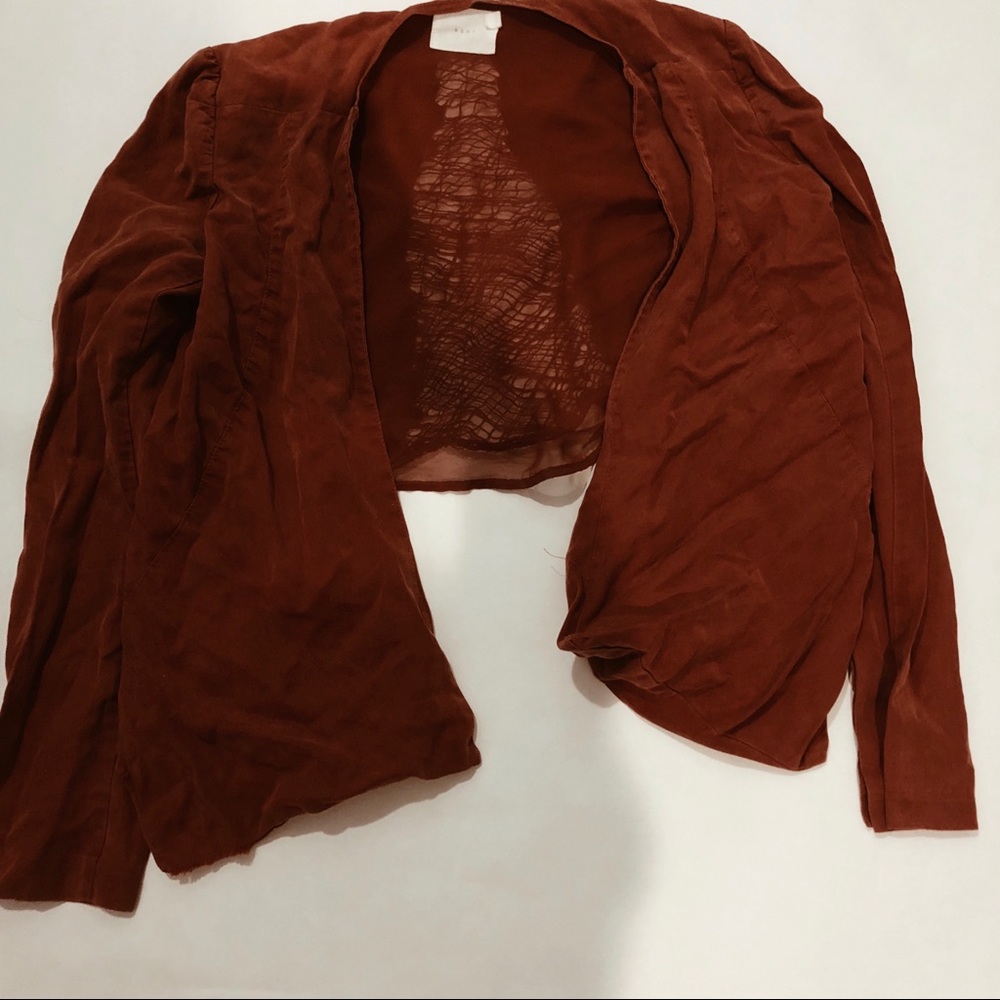 Clay red jacket